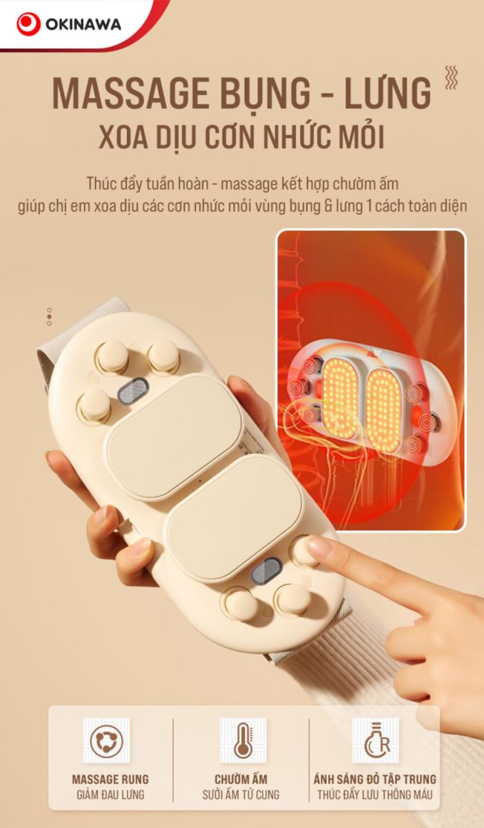 máy massage bụng Okinawa OS-33 3