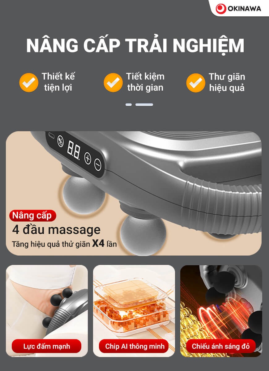 máy massage cầm tay Okinawa OS-34 2