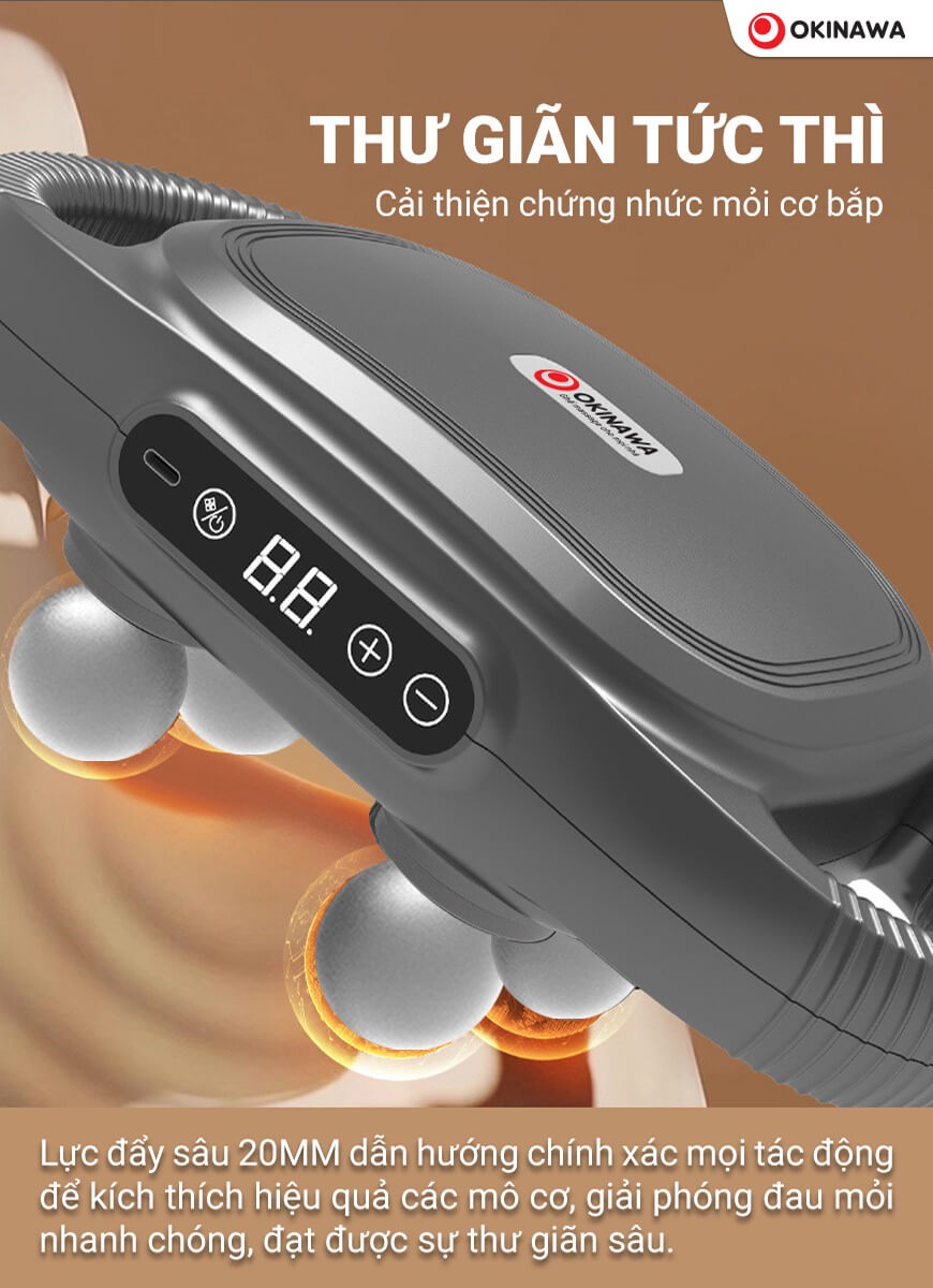 máy massage cầm tay Okinawa OS-34 5