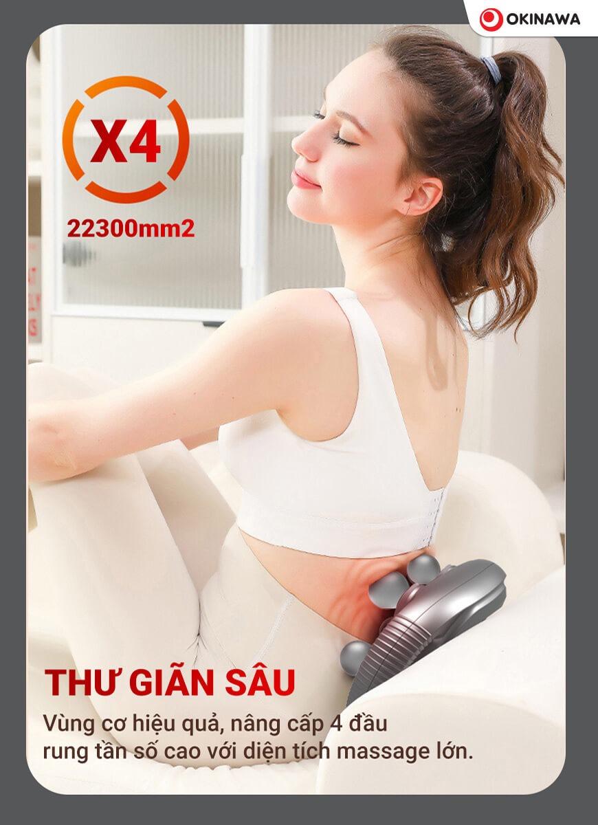 máy massage cầm tay Okinawa OS-34 6