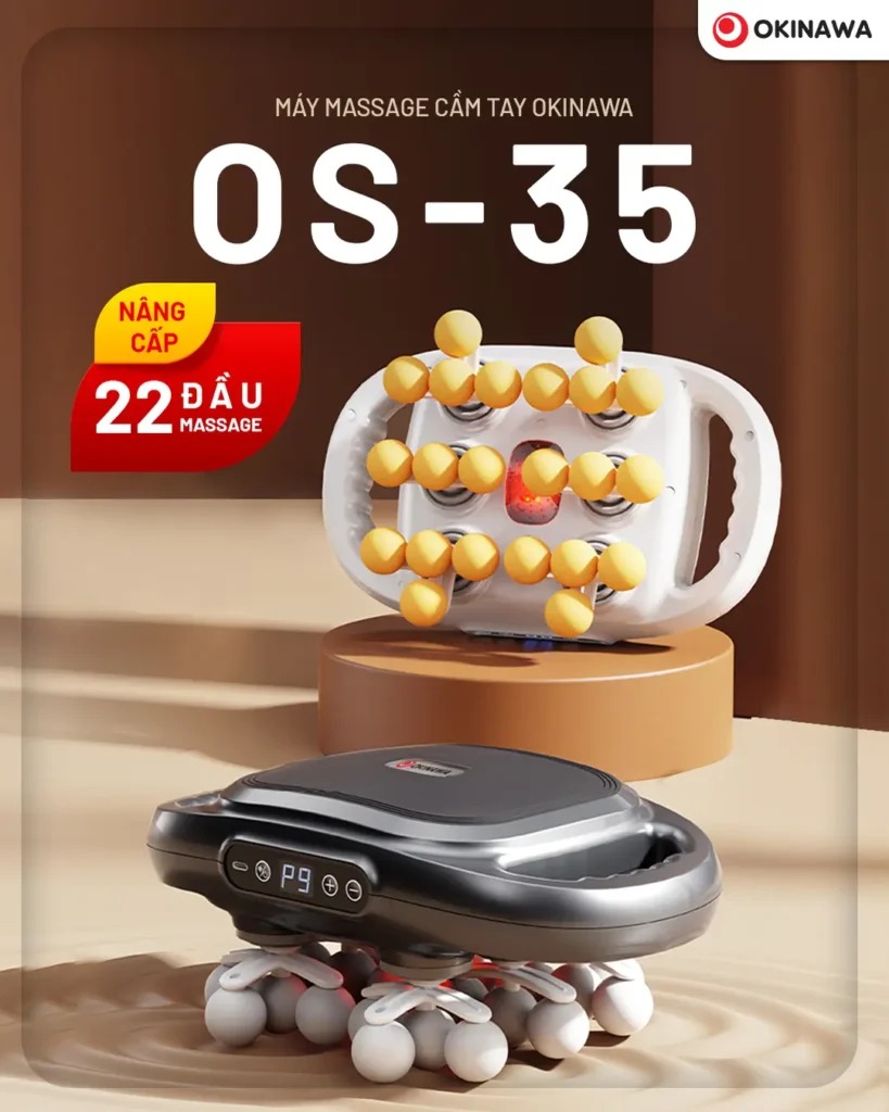 máy massage cầm tay Okinawa OS-35 1
