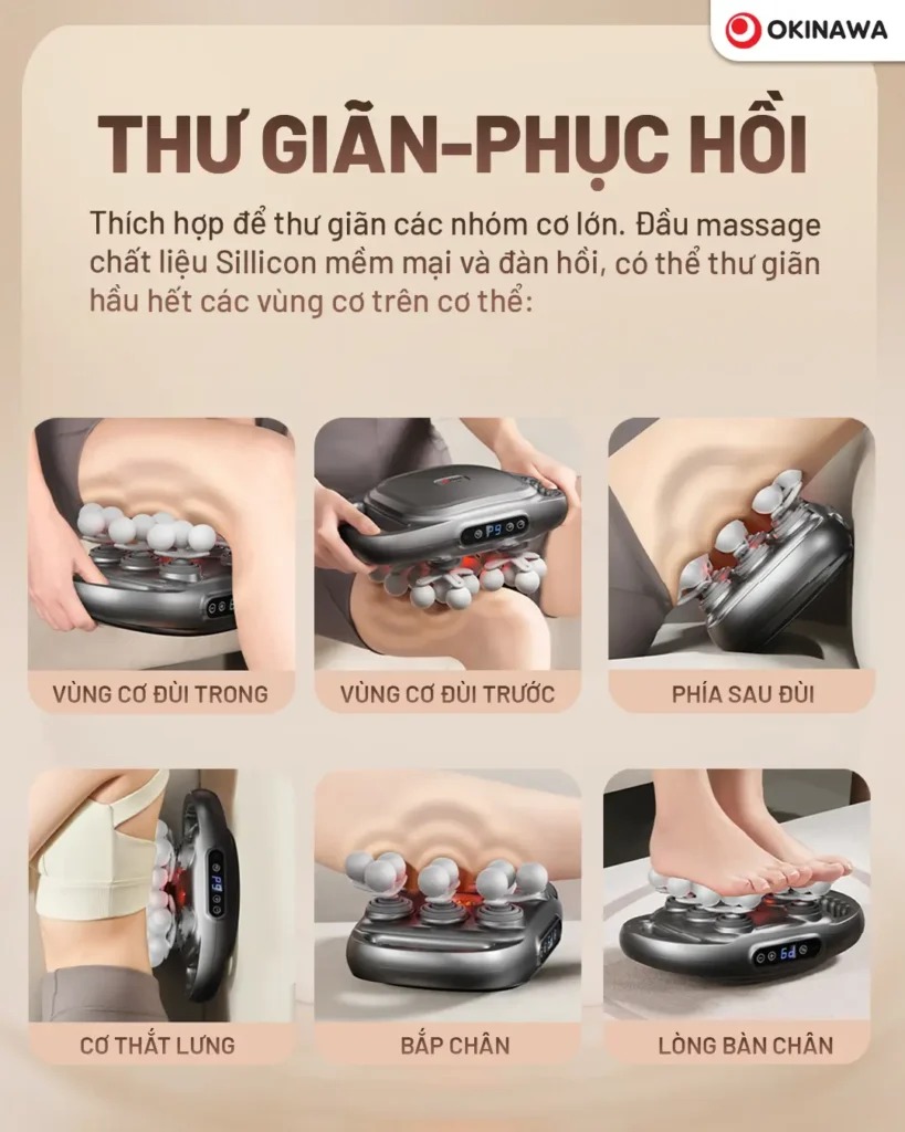 máy massage cầm tay Okinawa OS-35 8