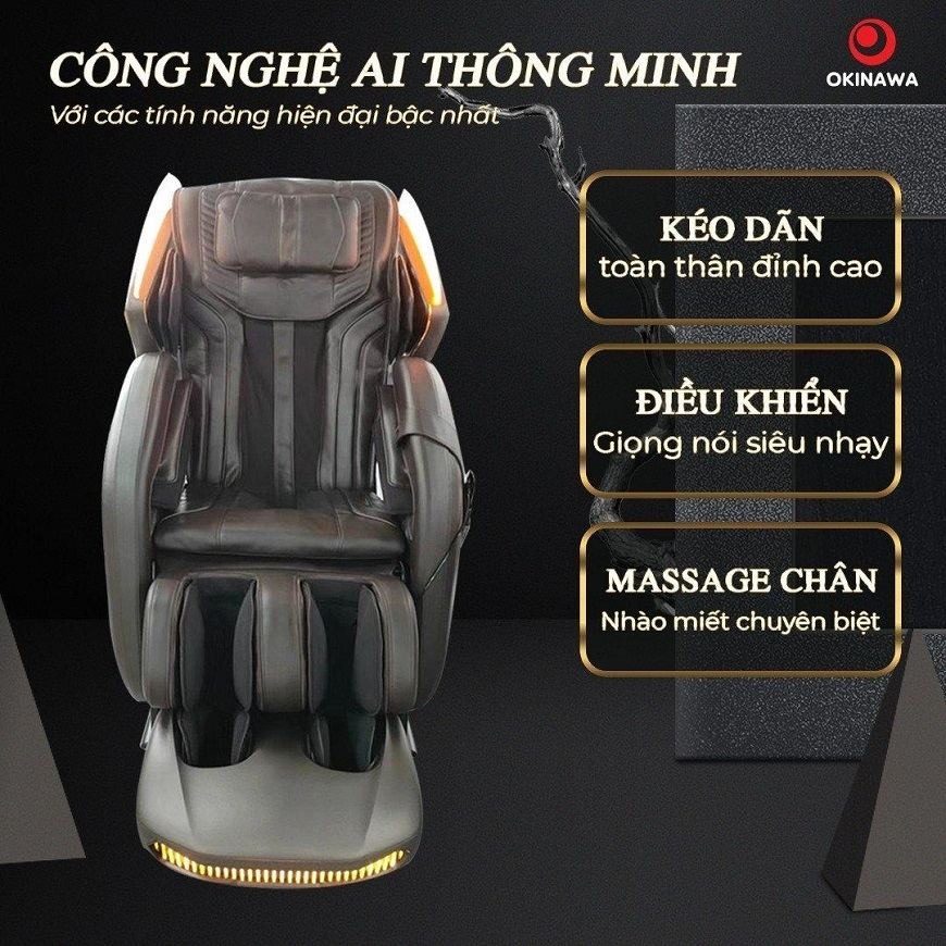 ghế massage Okinawa Cayman-718 3