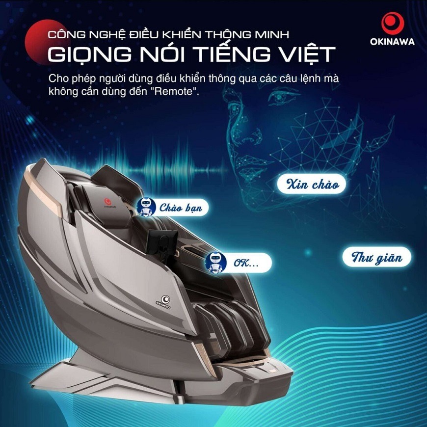 ghế massage Okinawa Crystal S-835 6