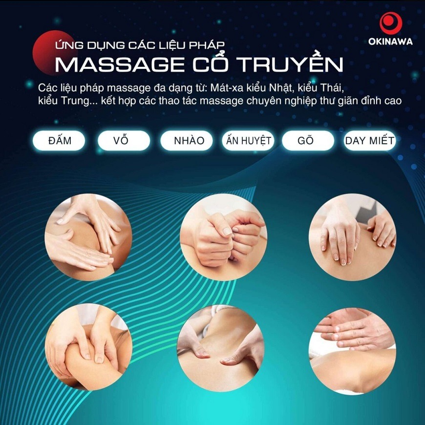 ghế massage Okinawa Crystal S-835 9