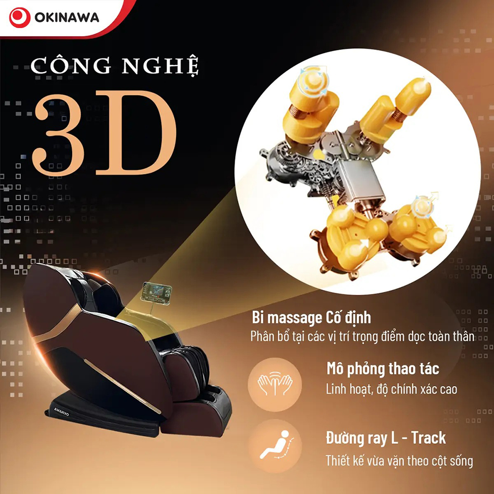 ghế massage Okinawa EVO 3