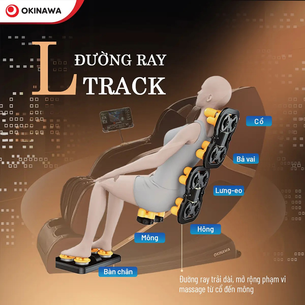 ghế massage Okinawa EVO 4