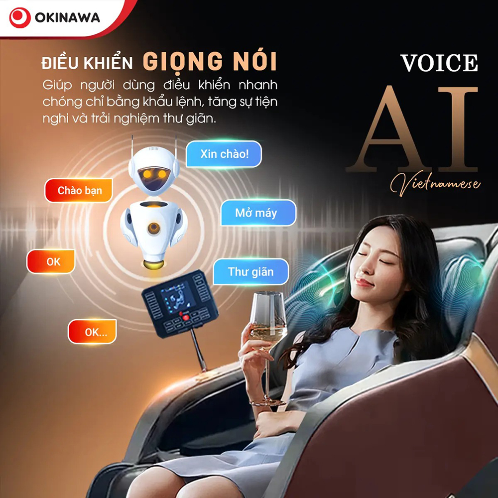 ghế massage Okinawa EVO 6