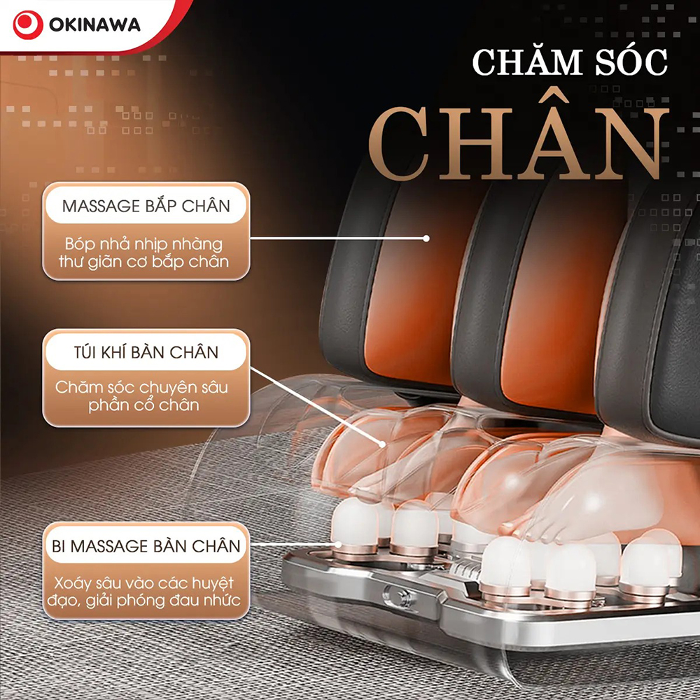 ghế massage Okinawa EVO 8