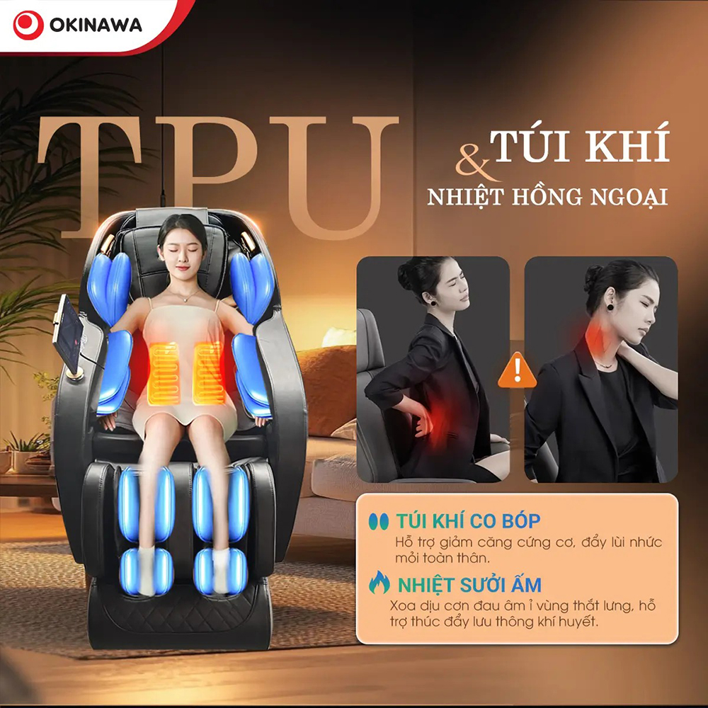 ghế massage Okinawa EVO 9