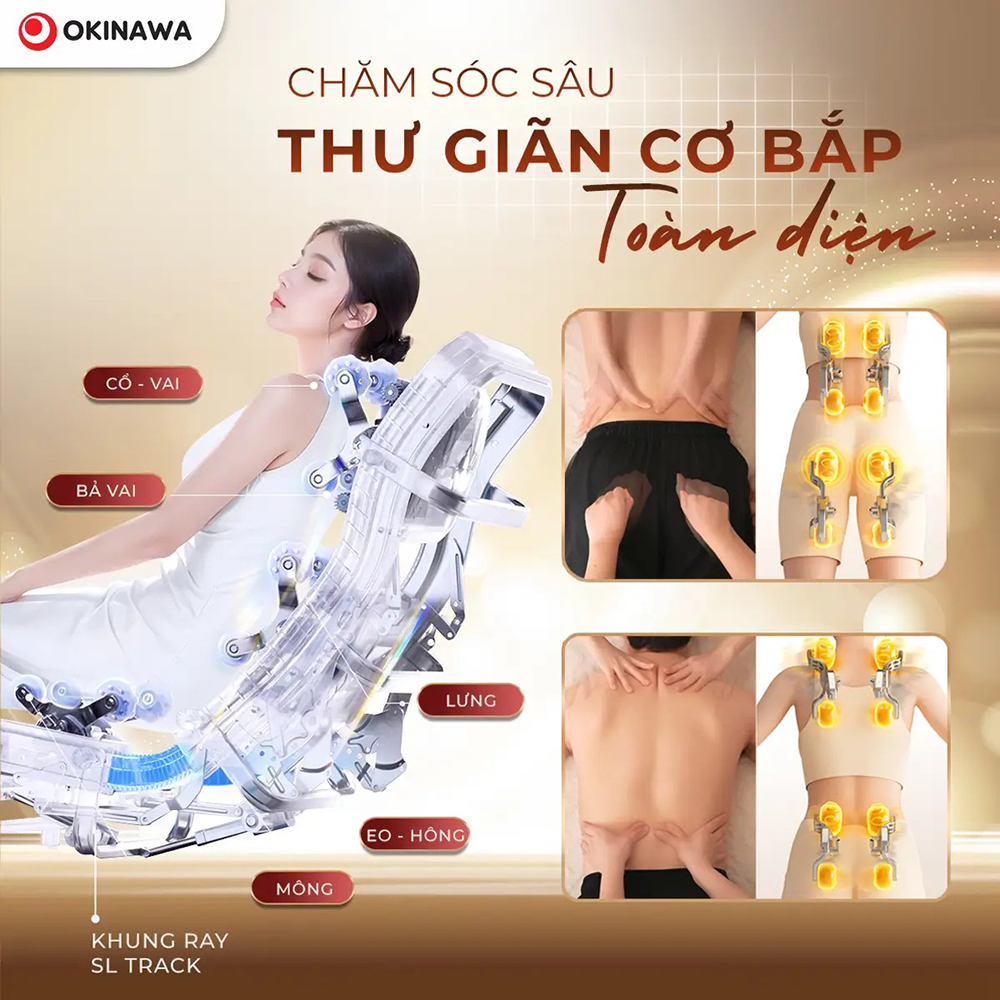 ghế massage Okinawa Elite 5