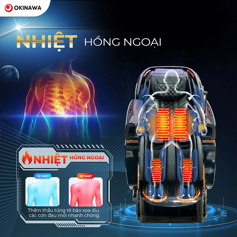 ghế massage Okinawa Empire 10