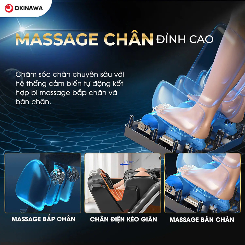 ghế massage Okinawa Empire 11