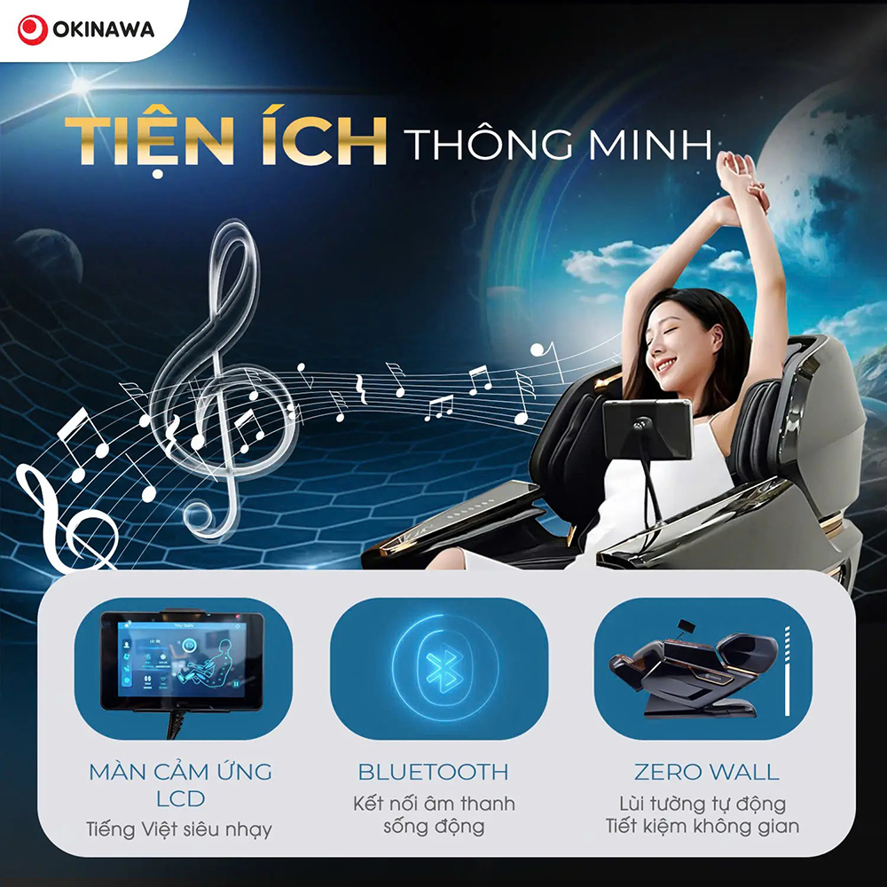 ghế massage Okinawa Empire