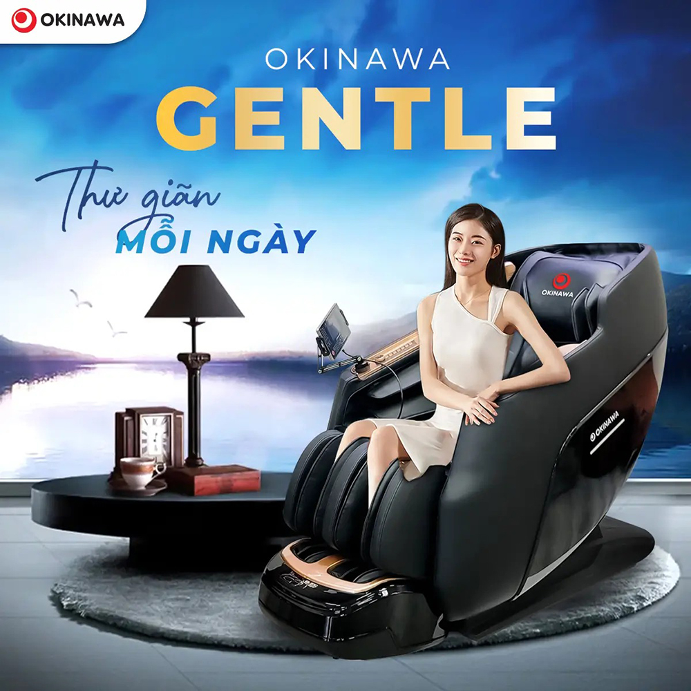 ghế massage Okinawa Gentle 1