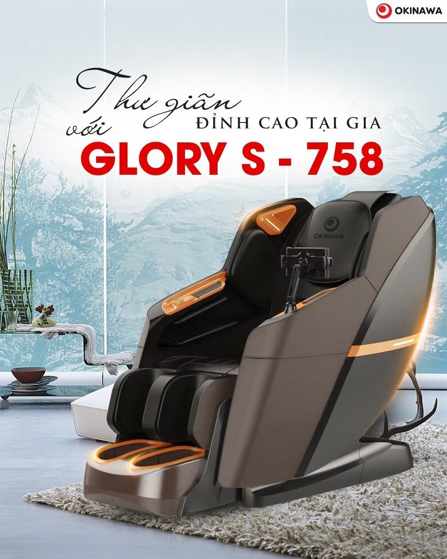 ghế massage Okinawa Glory S-758 1