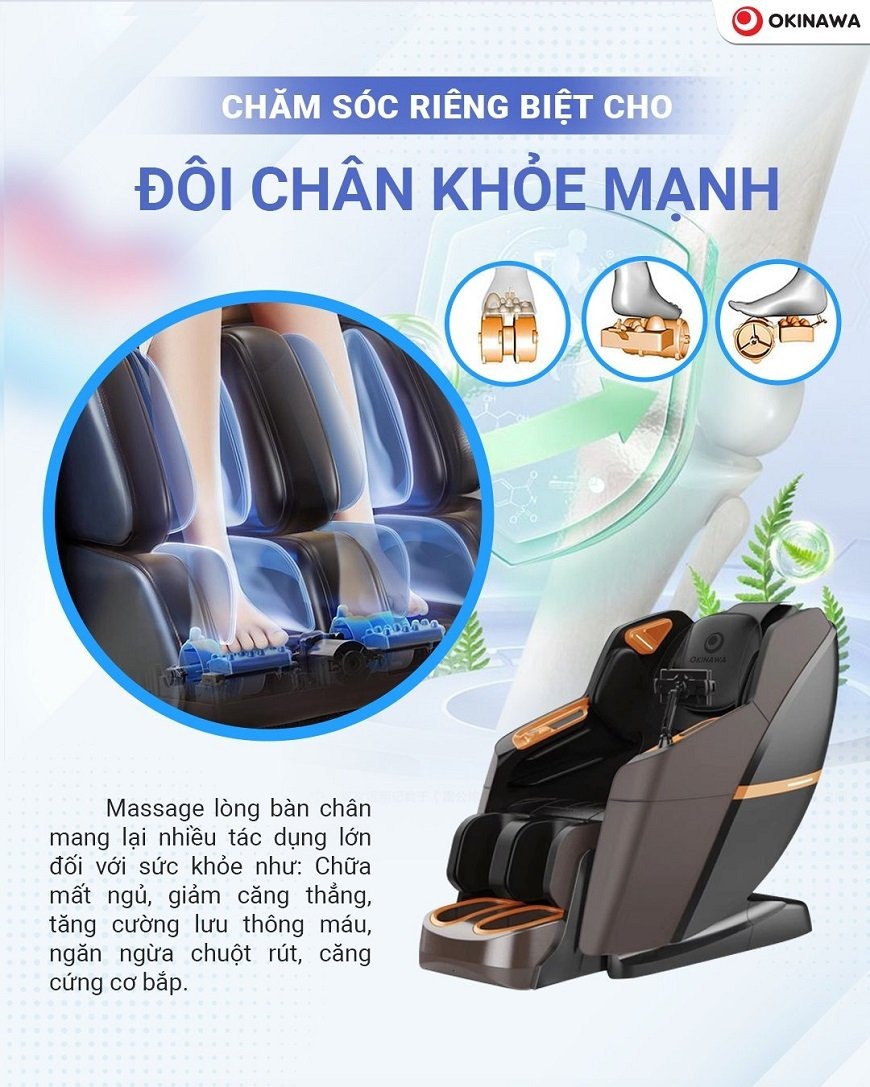 ghế massage Okinawa Glory S-758 10