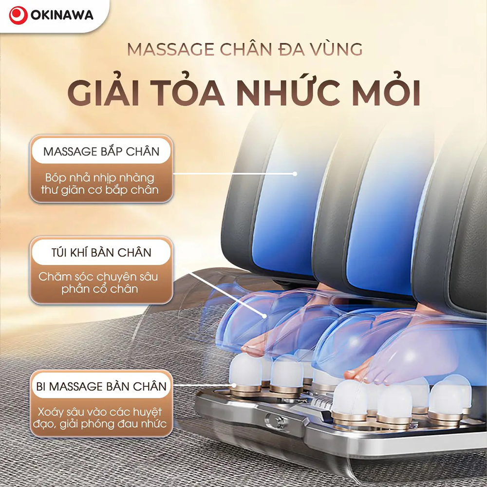 ghế massage Okinawa Homemate 6