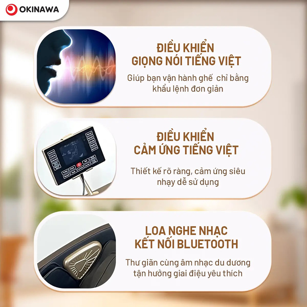 ghế massage Okinawa Homemate 8