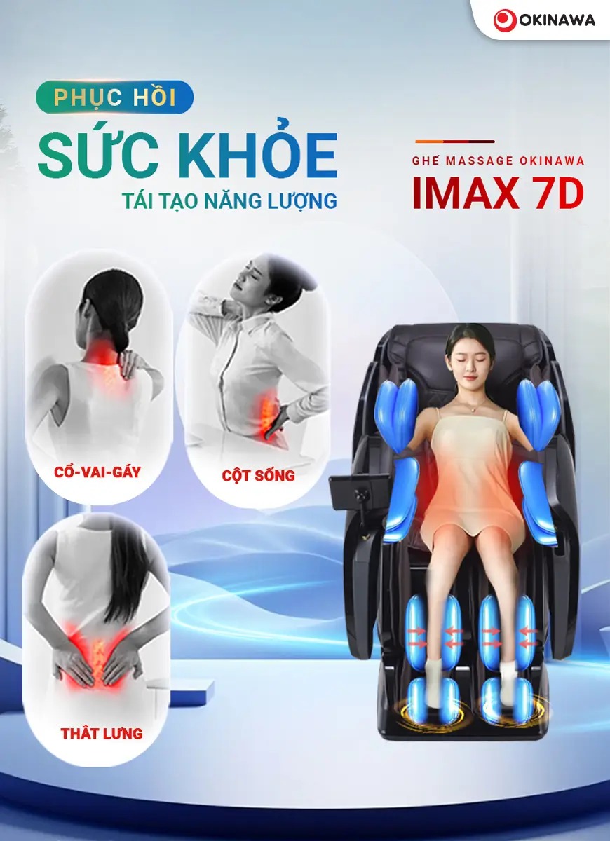 ghế massage Okinawa IMAX 7D 12