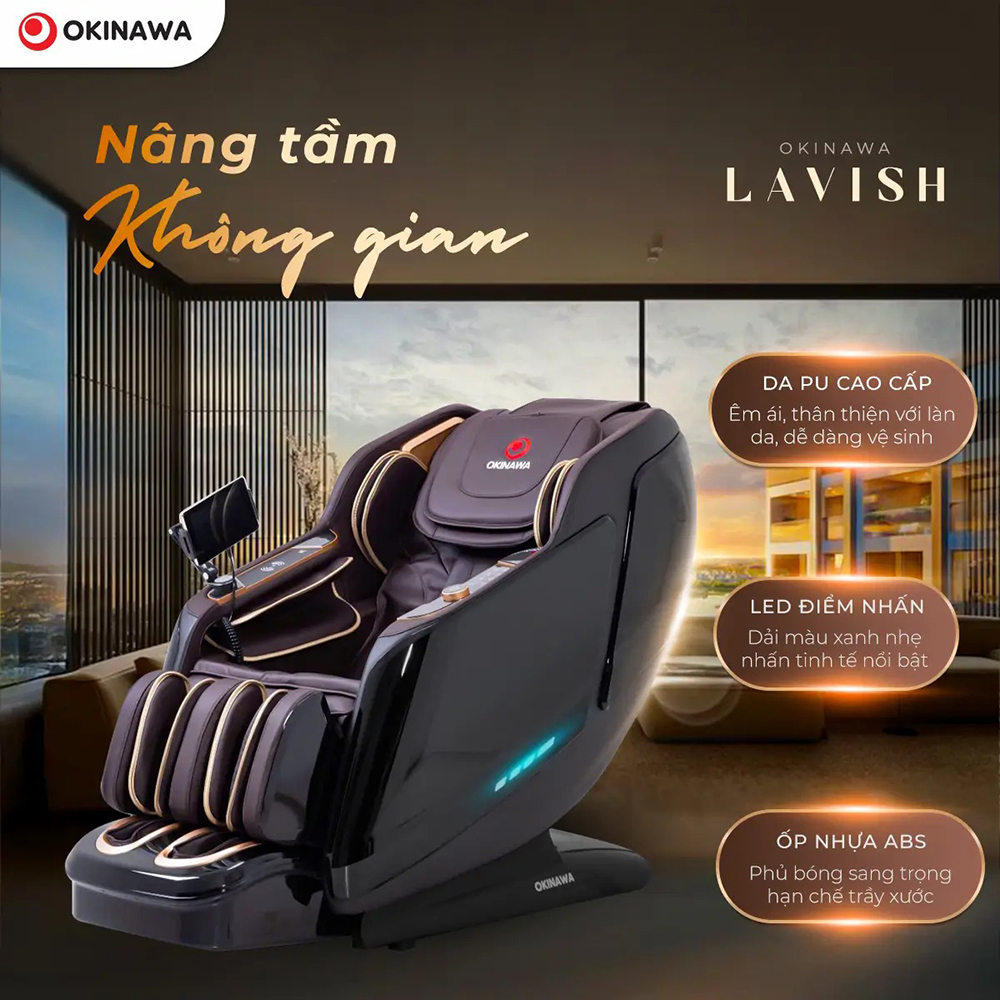 ghế massage Okinawa Lavish 10