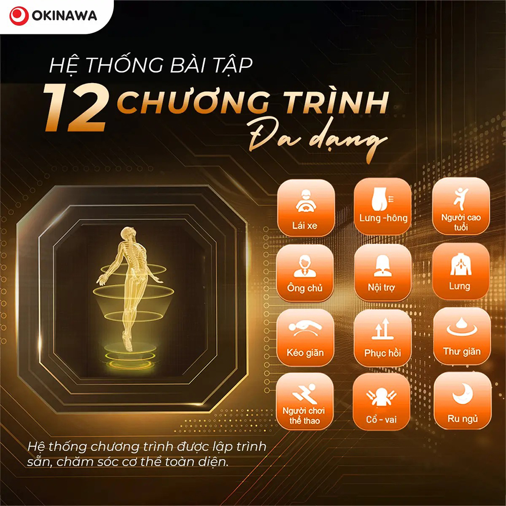 ghế massage Okinawa Lavish 5