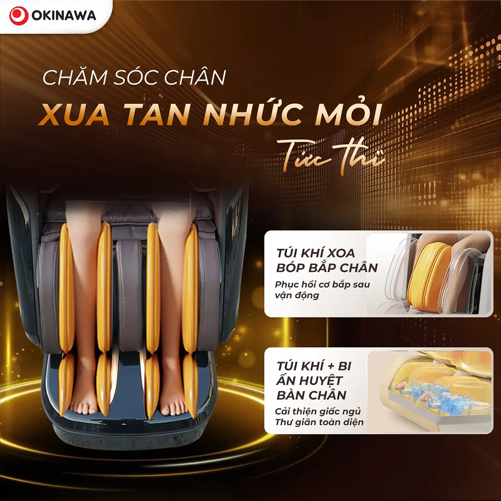 ghế massage Okinawa Lavish 8