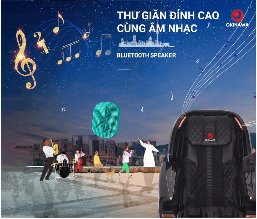 ghế massage Okinawa Majestic Monarch OS-500 11