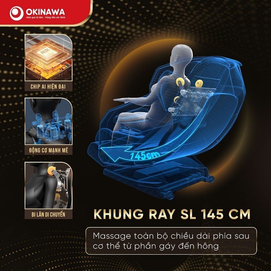 ghế massage Okinawa Majestic S-839 10