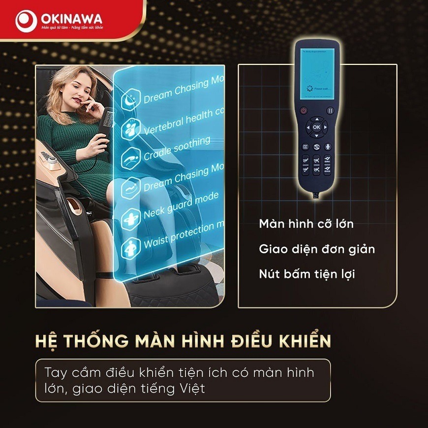 ghế massage Okinawa Majestic S-839 11