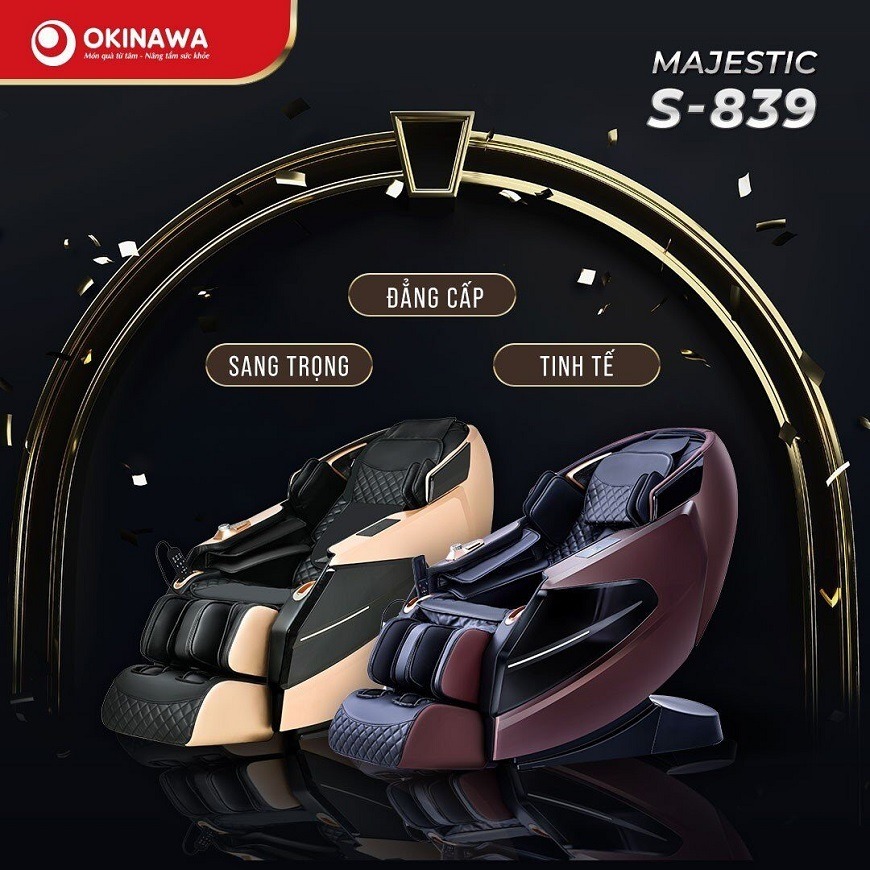 ghế massage Okinawa Majestic S-839 2