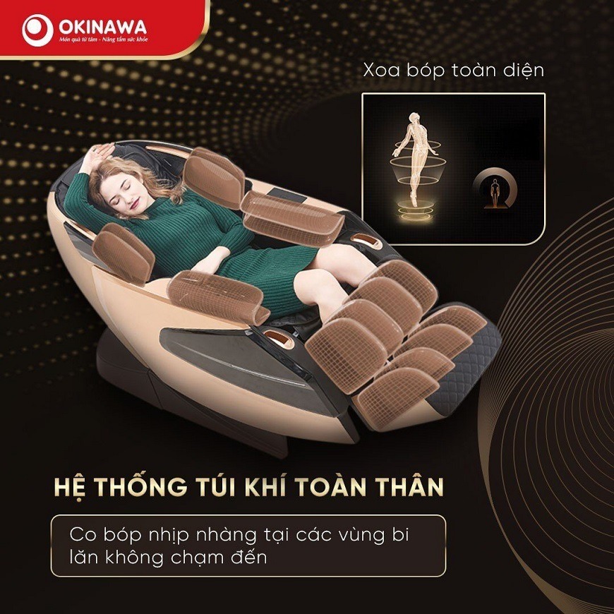 ghế massage Okinawa Majestic S-839 3