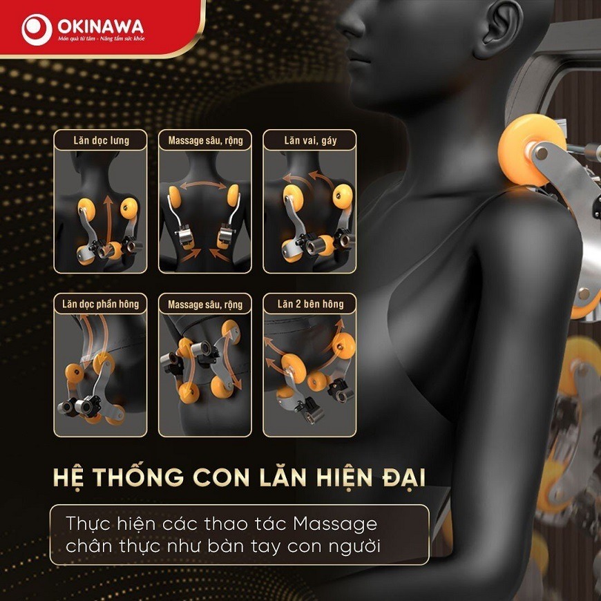 ghế massage Okinawa Majestic S-839 8