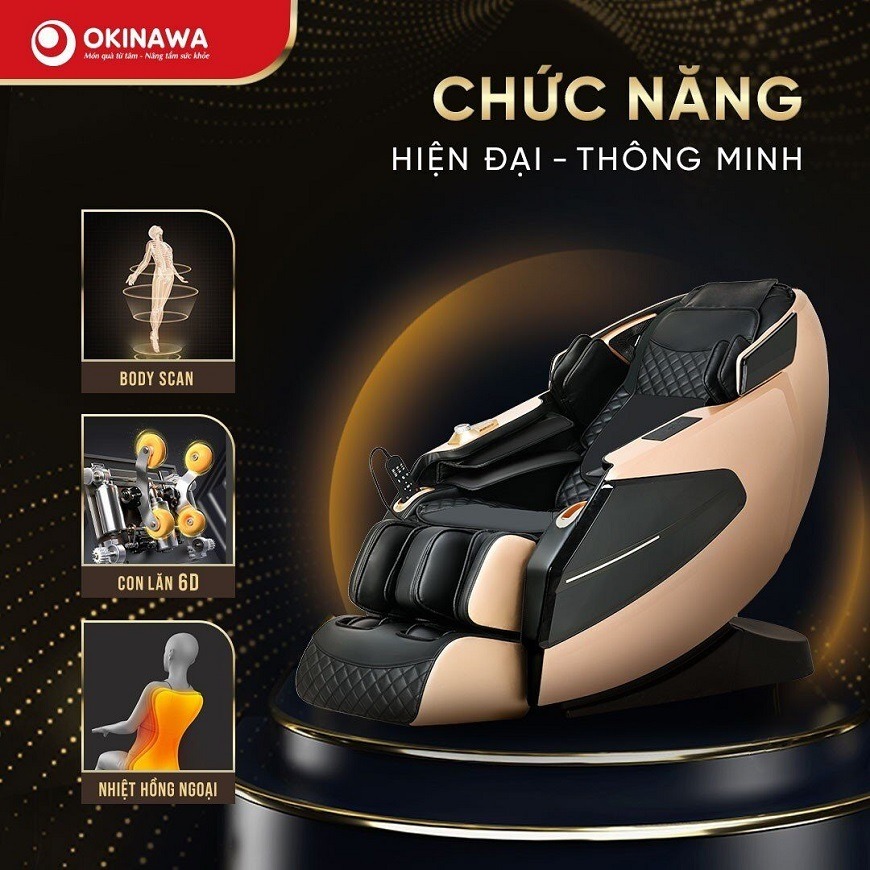 ghế massage Okinawa Majestic S-839 9