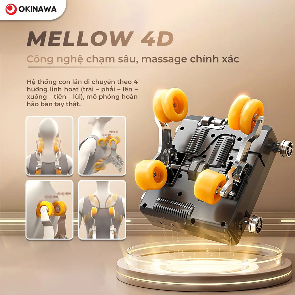 ghế massage Okinawa Mellow 11