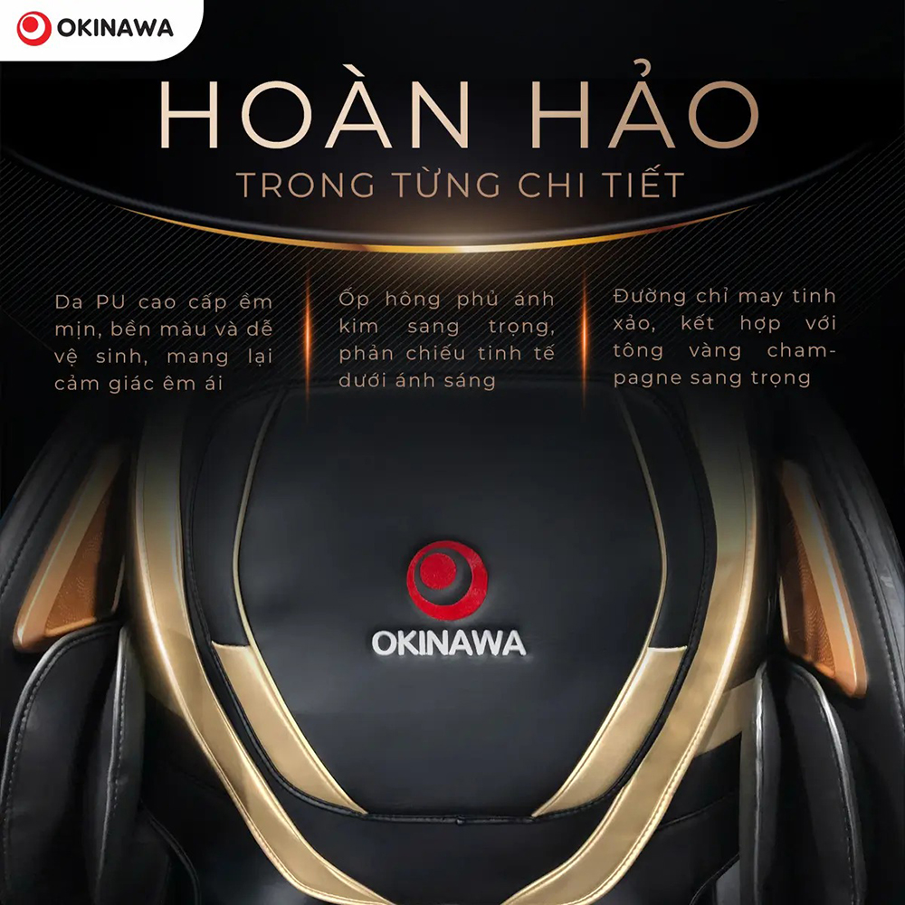 ghế massage Okinawa Mystical 3