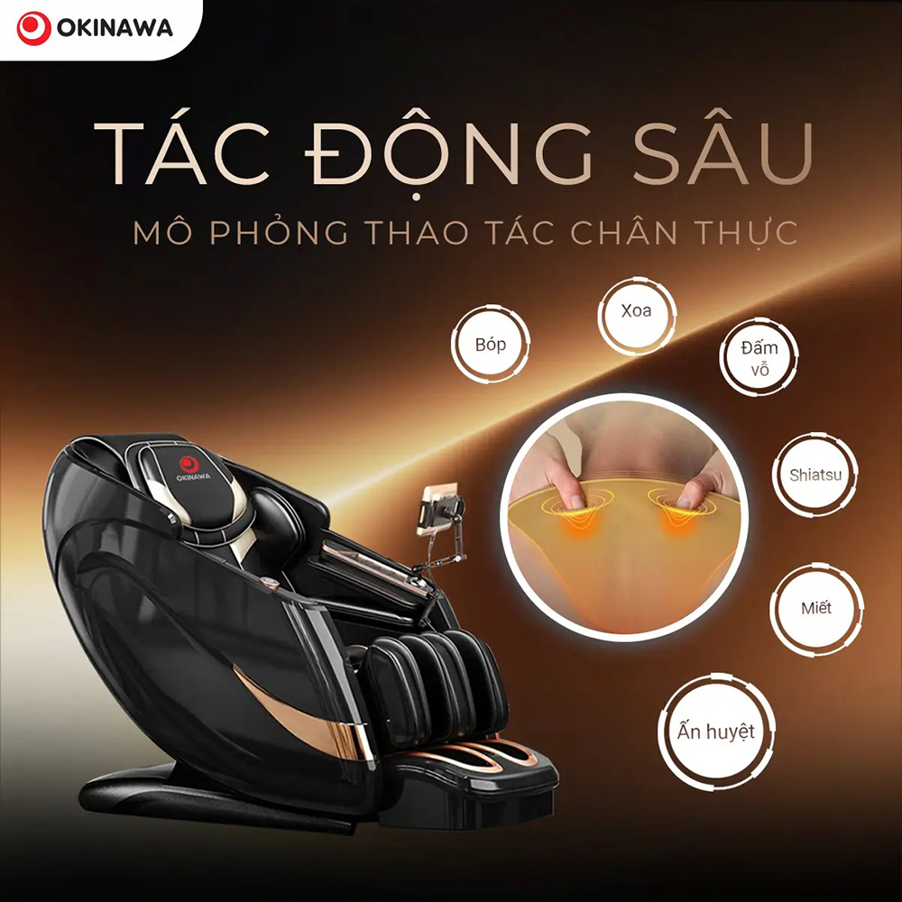 ghế massage Okinawa Mystical 5