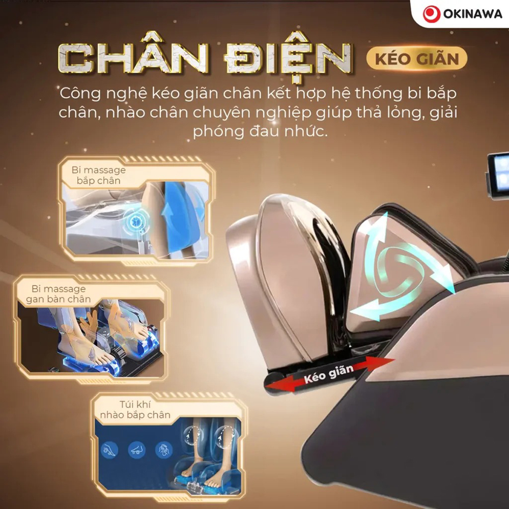 ghế massage Okinawa NEWGEN AI 11
