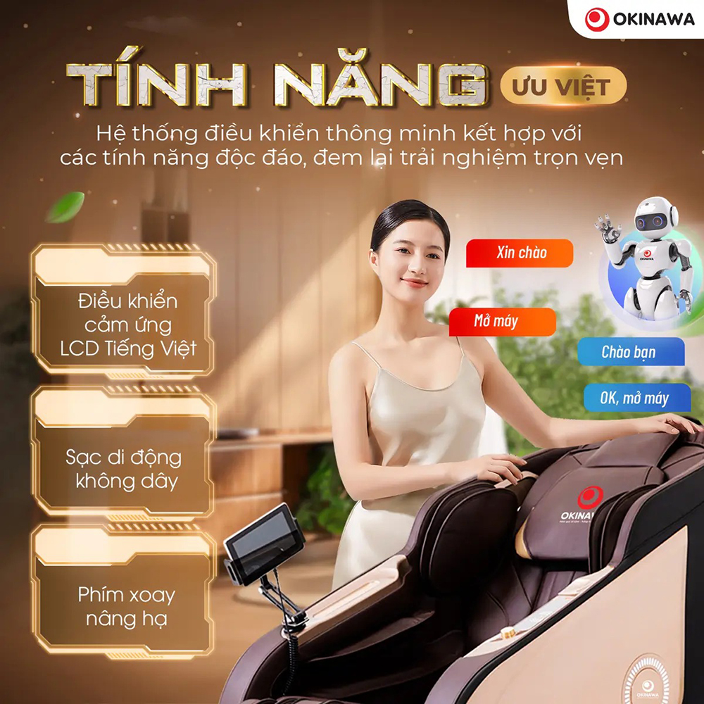 ghế massage Okinawa NEWGEN AI 8