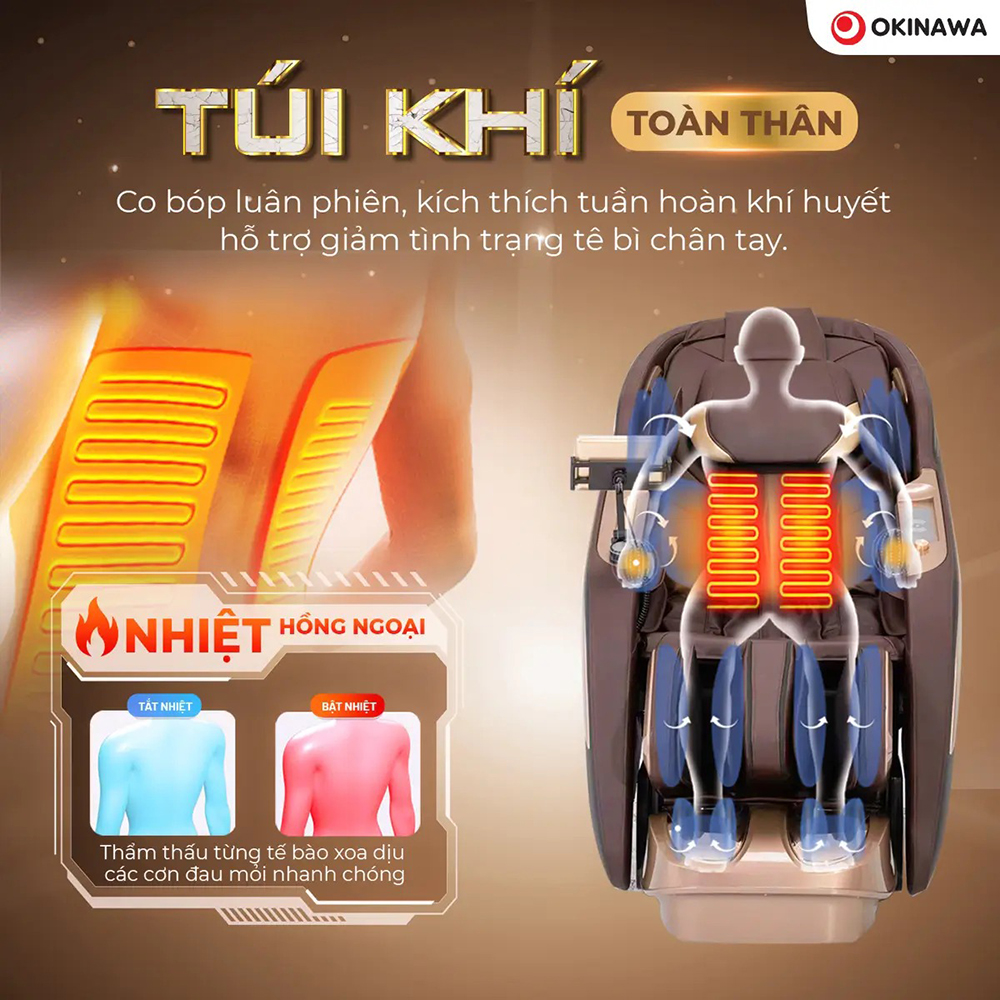 ghế massage Okinawa NEWGEN AI 9