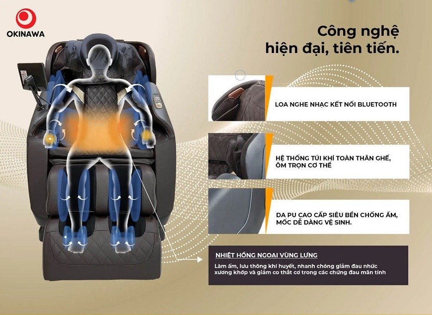 ghế massage Okinawa OS-101 4