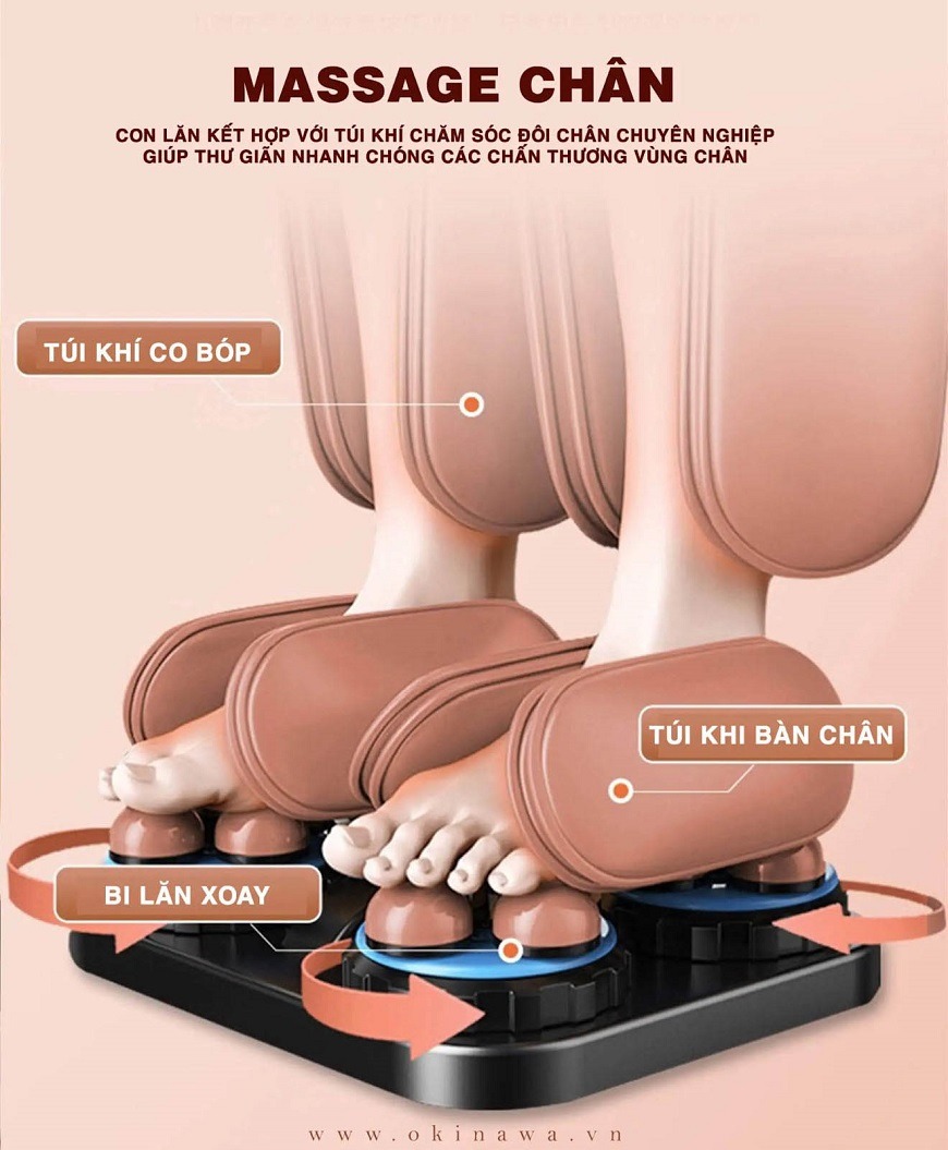 ghế massage Okinawa OS-111 6