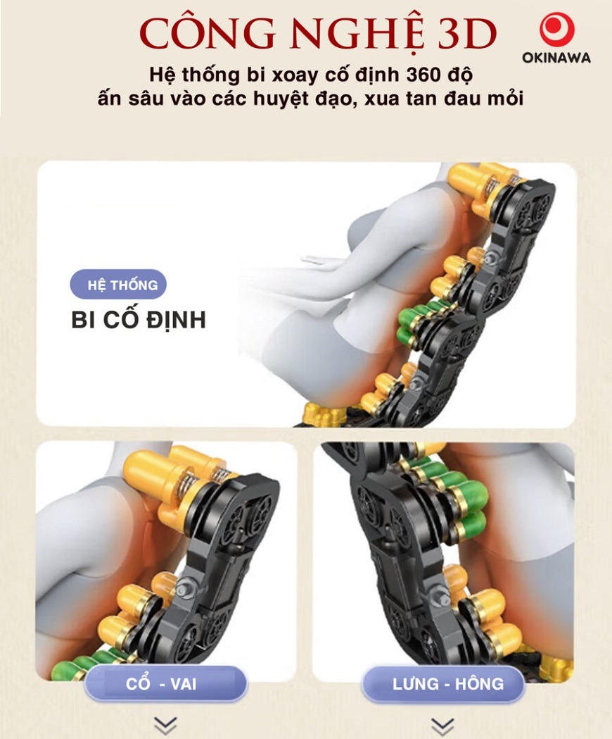 ghế massage Okinawa OS-119 3