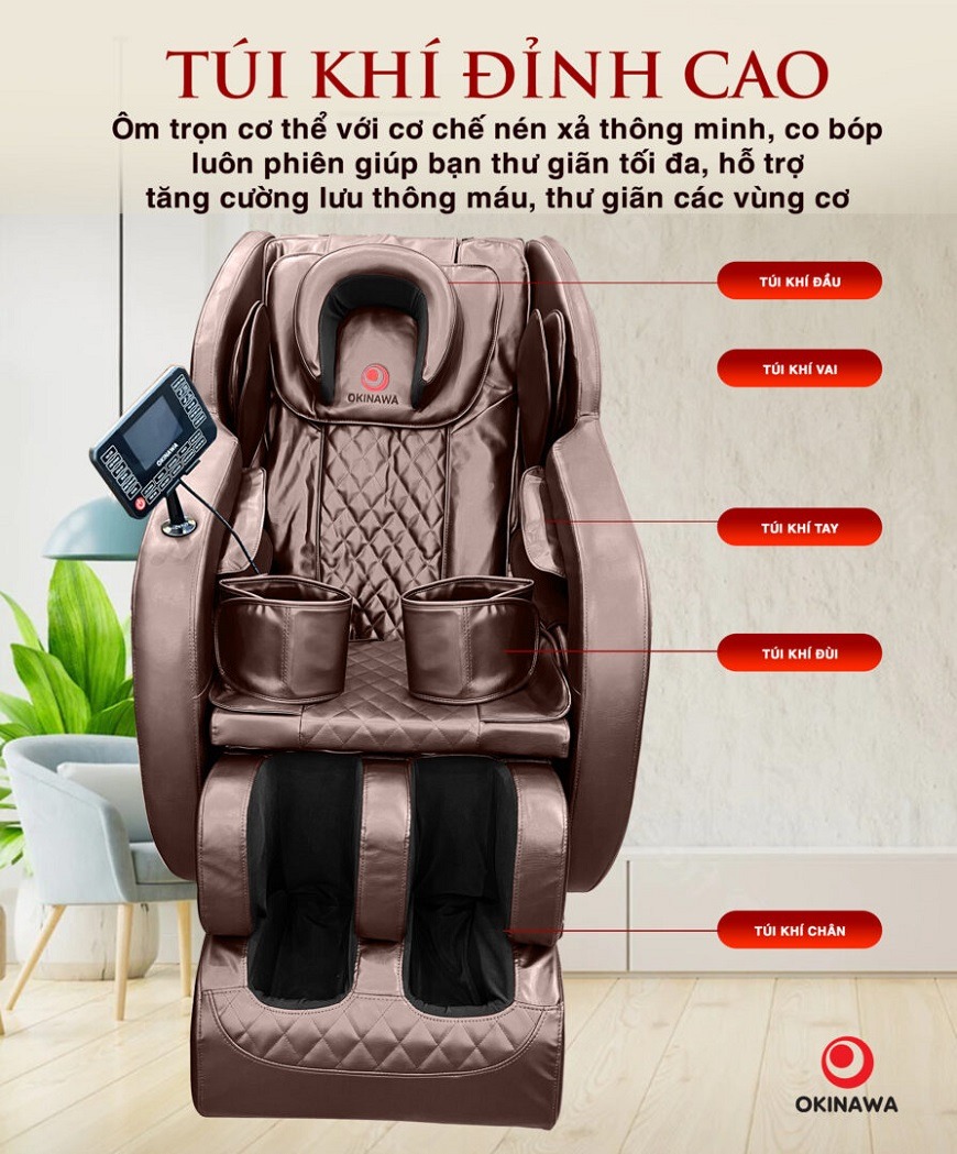 ghế massage Okinawa OS-119 5