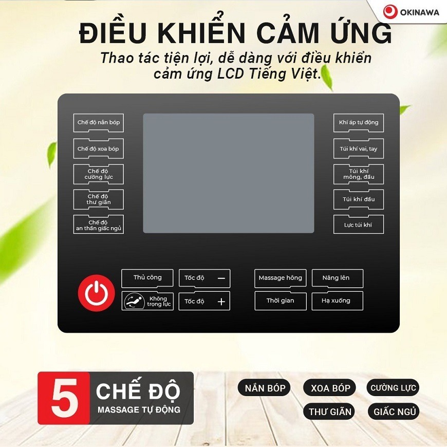 ghế massage Okinawa OS-123 7