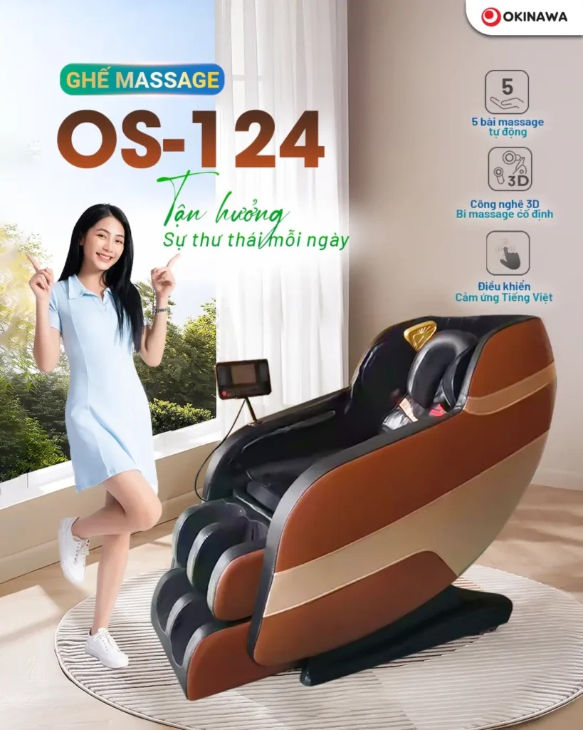 ghế massage Okinawa OS-124 1