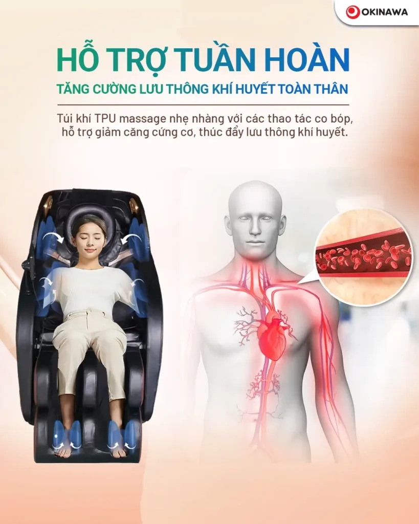 ghế massage Okinawa OS-124 5