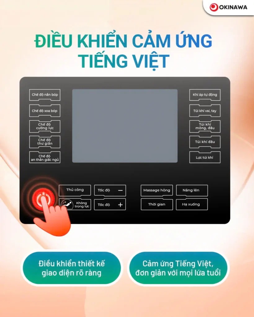 ghế massage Okinawa OS-124 7