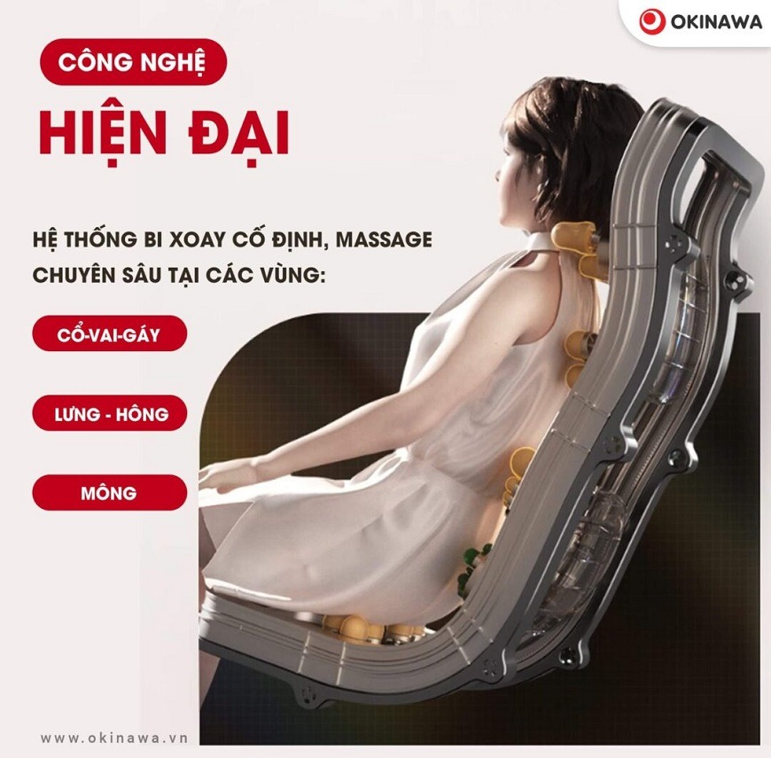 ghế massage Okinawa OS-152 3