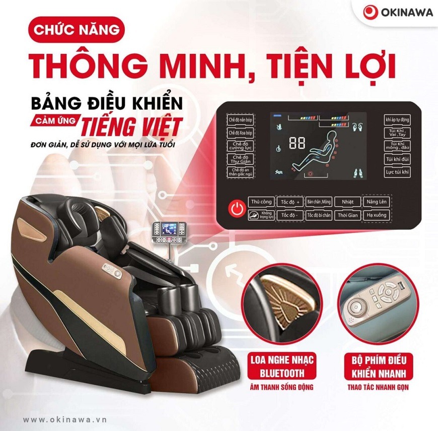 ghế massage Okinawa OS-152 4